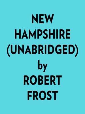 cover image of New Hampshire (Unabridged)
